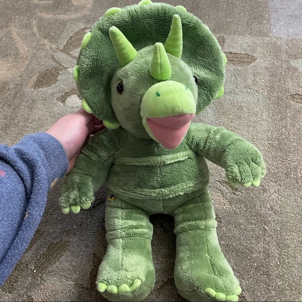 Build a bear triceratops dinosaur plush animal - Picture 1 of 6